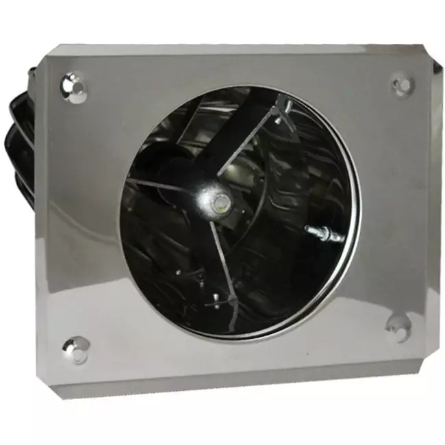Aspiratore da tetto eolico Cowl 150 mm acciaio inox faldale tetto incluso - 325 m3/h