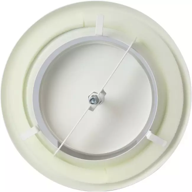 Valvole scarico ventilazione in metallo Ø 200 mm RAL 9010 con morsetti a molla - DVSC200