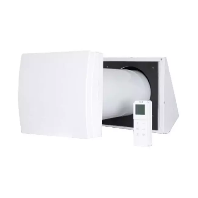 WTW decentralizzato HRU a parete Ø150 con telecomando - 60 m³/h - HRU-WALL-RC-150-60-PEG