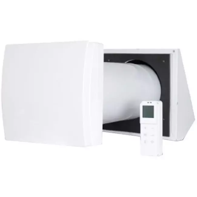 WTW decentralizzato HRU a parete Ø150 con telecomando - 60 m³/h - HRU-WALL-RC-150-60-PEG