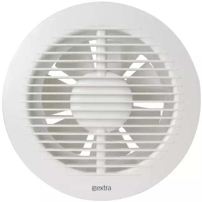 Aspiratore per il bagno rotondo Ø 150 mm bianco -basis EA150