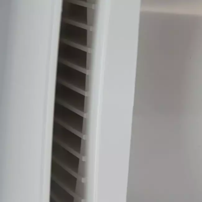 Aspiratore per il bagno Ø 150mm bianco con timer e sensore umidità - Design EET150HT