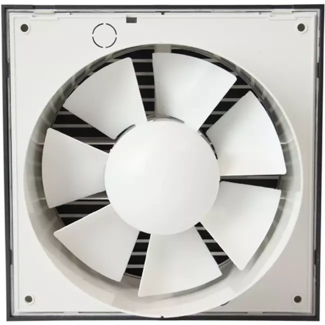 Aspiratore per il bagno Ø 100 mm antracite con timer e sensore umidità - EET100HTA
