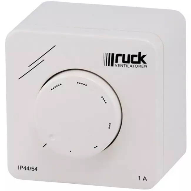 Aspiratore a tubo Ruck 1170 m³/h – Ø 315 mm + regolatore continuo elettronico 1,0 A