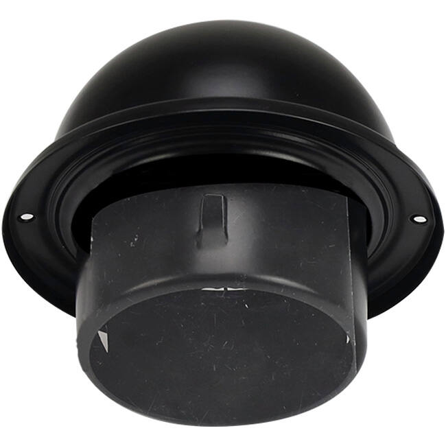 Griglia a rulli sferici in acciaio inox 160mm transito a parete - EL-SS-B160 SS RAL9005