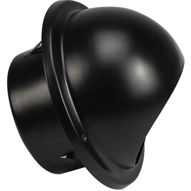Griglia a rulli sferici in acciaio inox 160mm transito a parete - EL-SS-B160 SS RAL9005