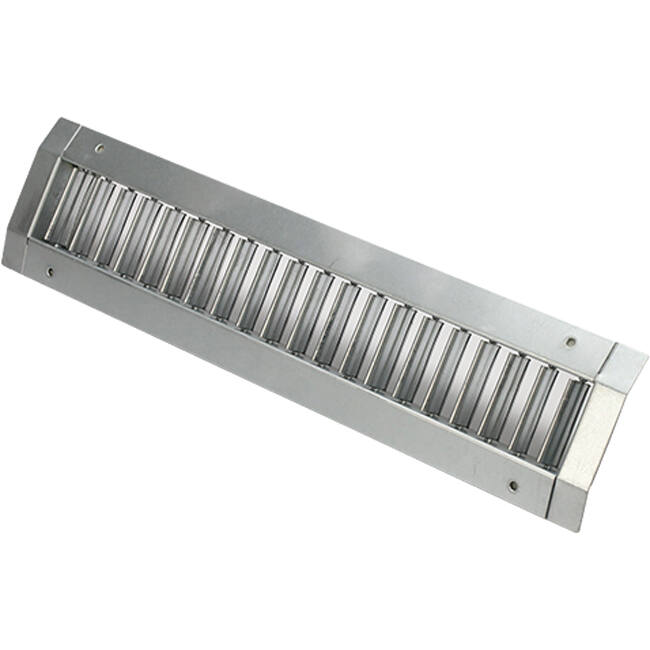 Griglia per condotto singola regolabile 525x75 mm per condotto da 160 a 400 mm - DGS-SB525x75