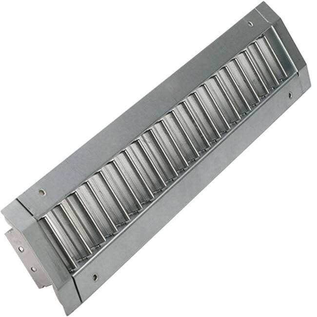 Griglia per condotto singola regolabile 525x75 mm per condotto da 160 a 400 mm - DGS-SB525x75