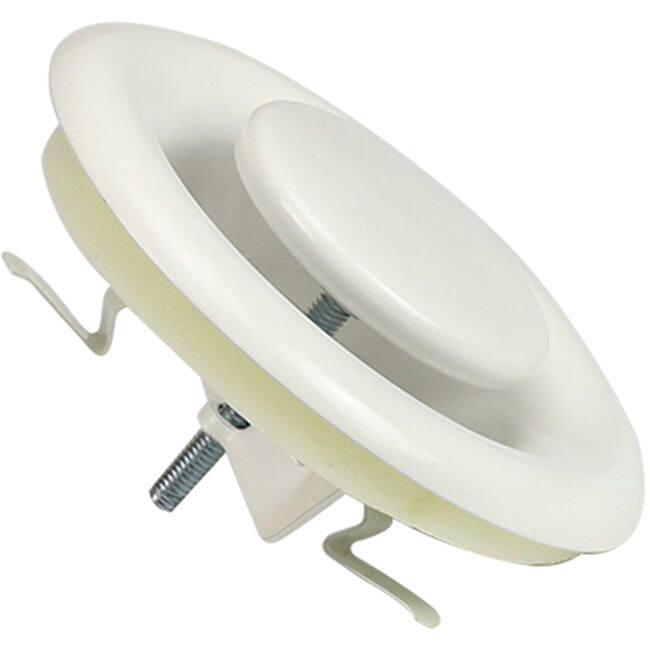 Valvola di scarico aria 100 mm con molle in metallo - DVS-C100 RAL9010