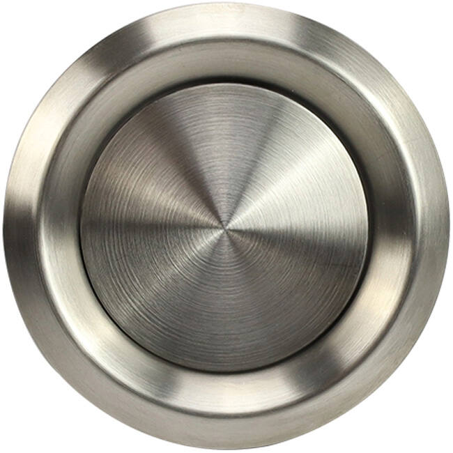 Valvola di ventilazione in acciaio inox 160 mm con ingresso e uscita fissi e molle di frizione - DVI-C160