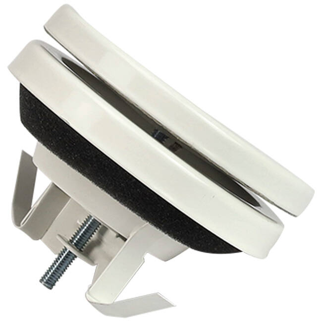 Valvola di scarico per ventilazione 80 mm con molle in metallo - SAV-C80 RAL9010