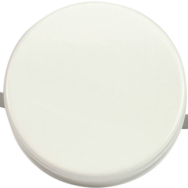 Valvola di scarico per ventilazione 80 mm con molle in metallo - SAV-C80 RAL9010