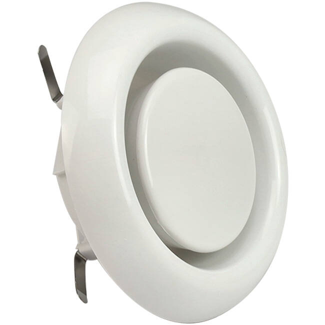 Valvola di ventilazione di scarico 100 mm con molle a frizione - AVP-C100