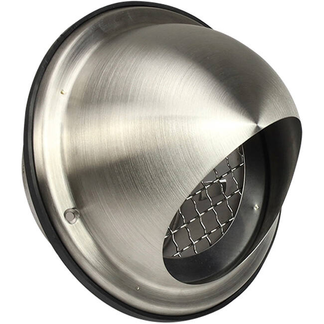Griglia a rulli sferici in acciaio inox 180 mm transito a parete - EL-SS-B180 SS