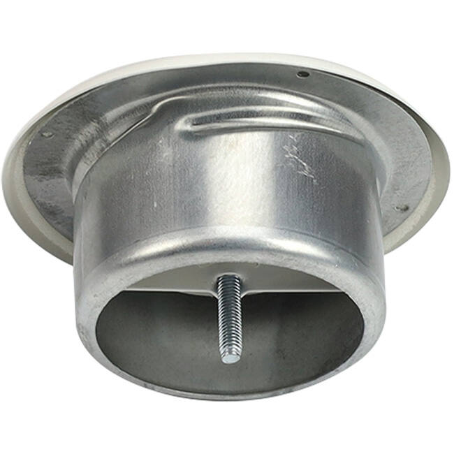 Valvola di scarico di ventilazione 160 mm in metallo - E-DVS160 RAL9010