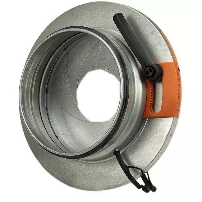 Sportello a iride 630 mm - Acciaio zincato Sendzimir - IRIS630