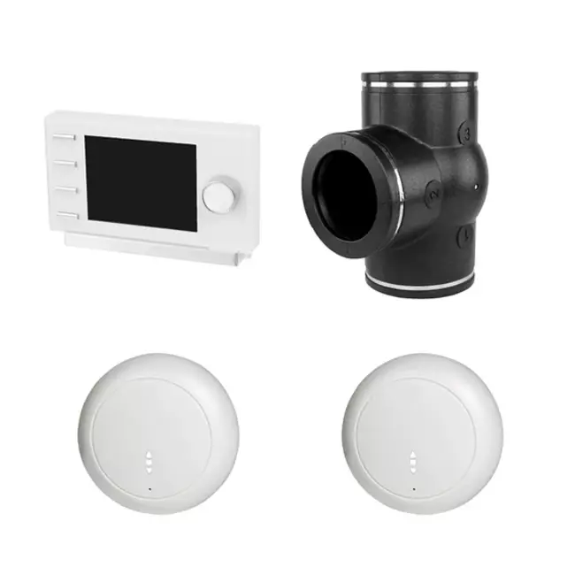 Kit Ubbink RF 0,53 Valvola a 3 vie regolazione orologio 2 x Sensore CO²