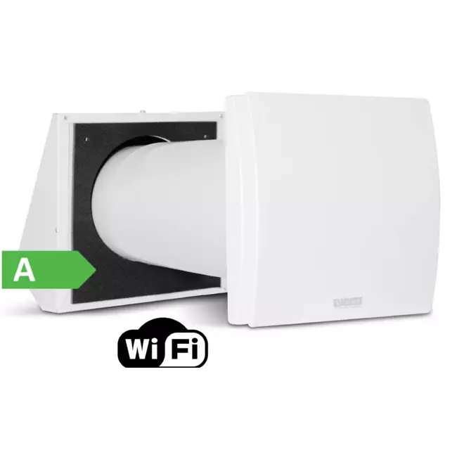 WTW decentralizzato HRU a parete con modulo Wi-Fi 60 m³/h - Ø150 - HRU-WALL-WI-150-60