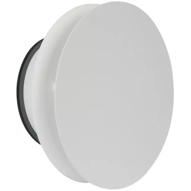 Valvola di ventilazione RLV Imaginair Ø 125 mm - morsetti di fissaggio + anello - bianco