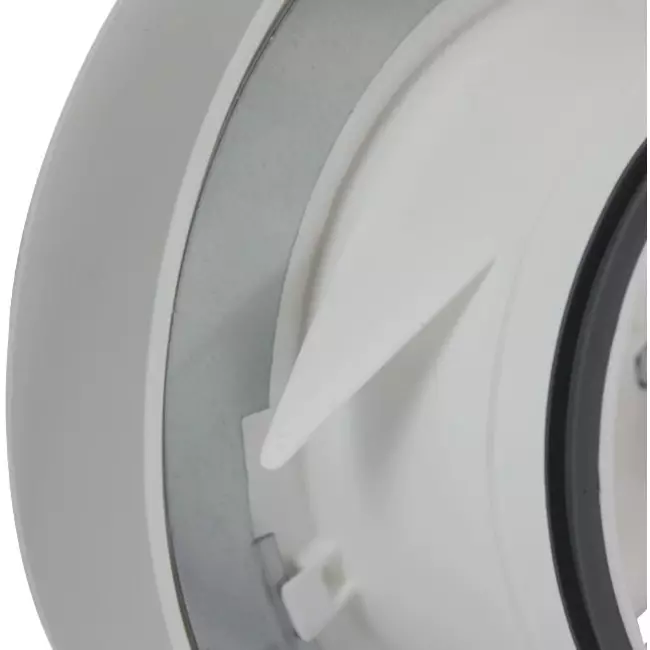 Valvola di ventilazione RLV Imaginair Ø 125 mm - morsetti di fissaggio + anello - bianco