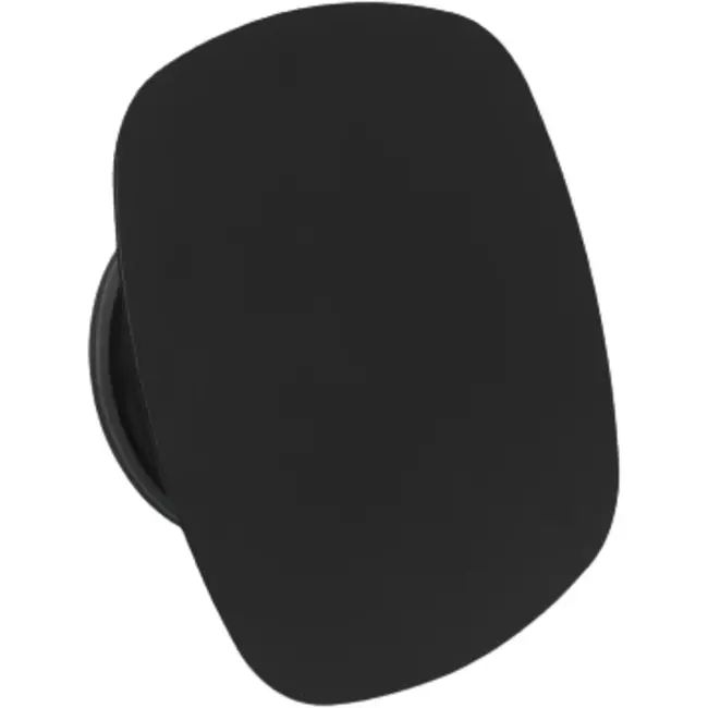 Valvola di ventilazione RLV Imaginair quadrata Ø 125 mm - morsetti di fissaggio + anello - nero
