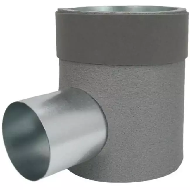 Sifone Thermoduct pour-in diametro 125 mm H=80 mm singolo