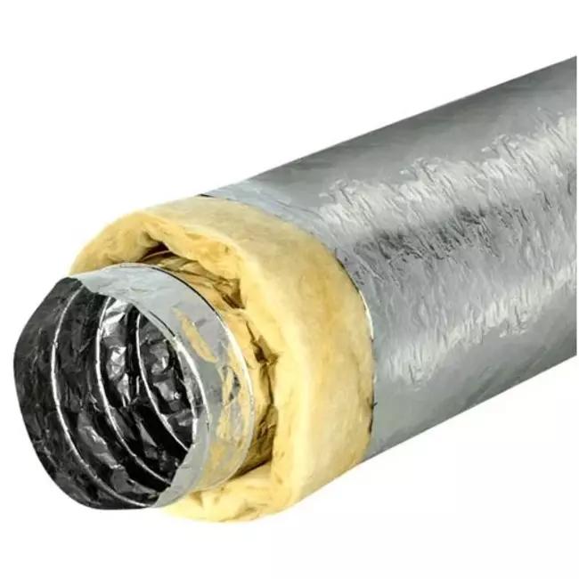 Tubo di ventilazione Isodec acustico termicamente isolato Ø150 mm (10 metri)