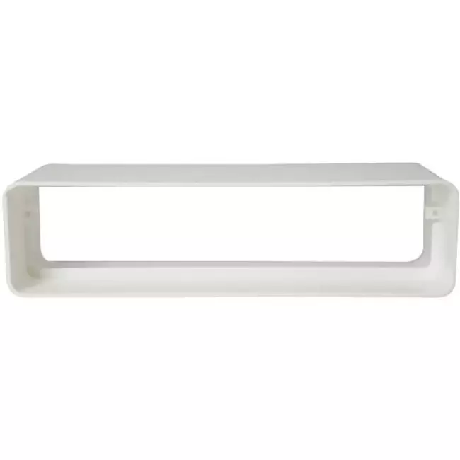 Connettore rettangolare in plastica 220x90 mm - KS29