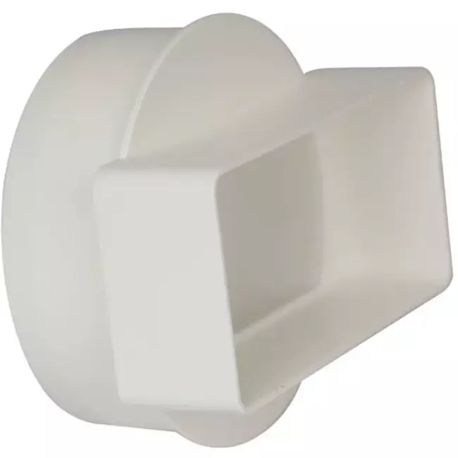 Riduttore rettangolare in plastica Ø 100 mm - 110x55 - KSD1