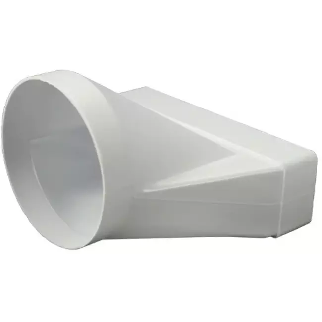 Riduttore rettangolare in plastica Ø150mm - 220x90mm - KSD29-150