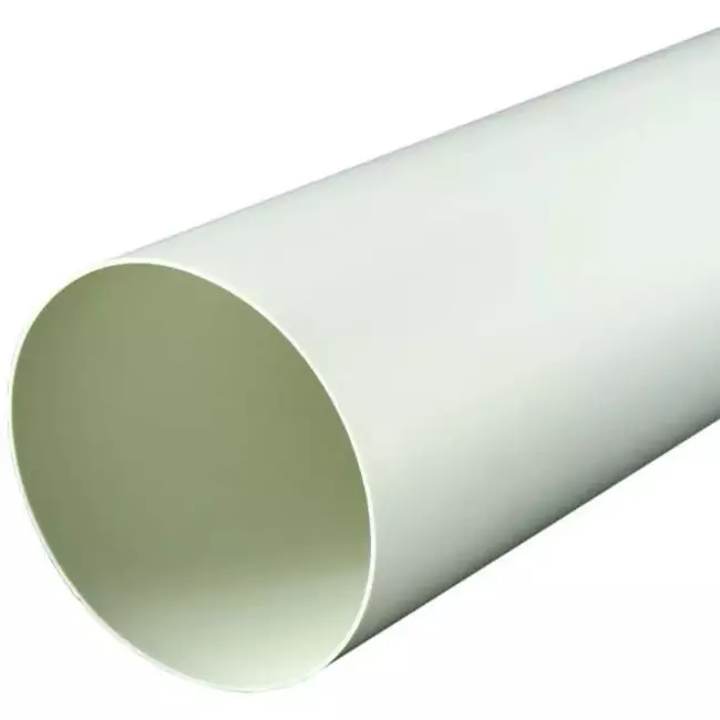 Tubo di ventilazione rotondo in plastica 150 mm - 0,5 metri A150-0,5