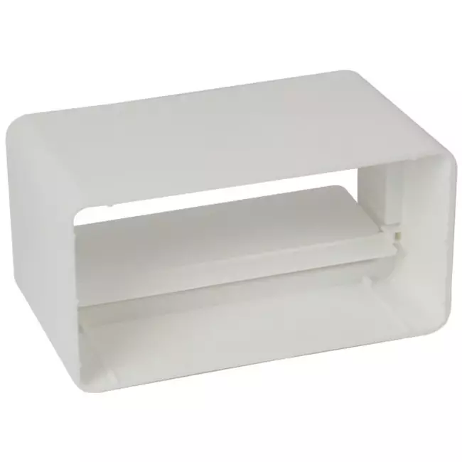 Valvola di non ritorno rettangolare in plastica 110x55 - KV