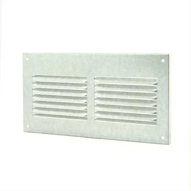 Griglia a fessura rettangolare in metallo 200x100 zincata - MR2010
