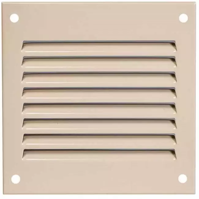 Griglia metallica 100x100 mm beige - MR1010Y
