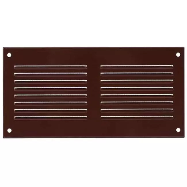 Griglia metallica 200x100 mm marrone - MR2010B