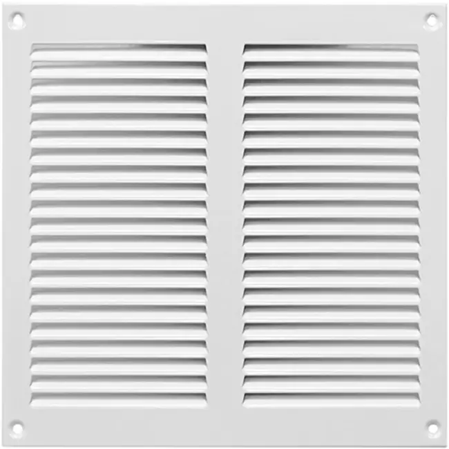 Griglia metallica 200x200 mm bianca - MR2020
