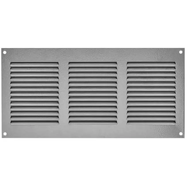 Griglia metallica 300x150 mm grigia - MR3015P