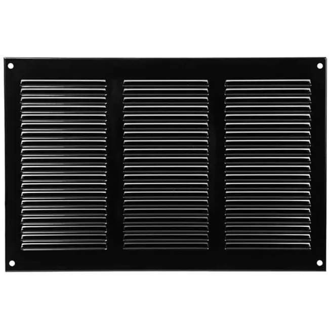 Griglia metallica 300x200 mm nera - MR3020M - RAL9005