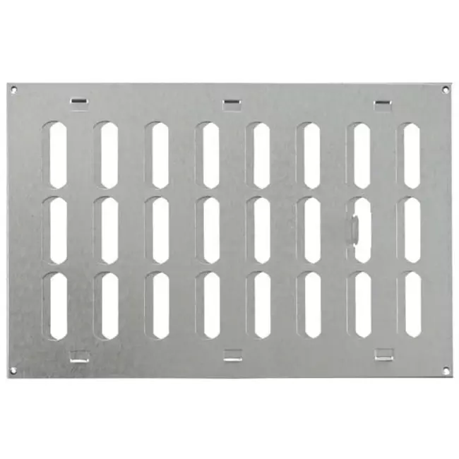 Griglia metallica regolabile 300x200 mm zincata - MR3020RZn