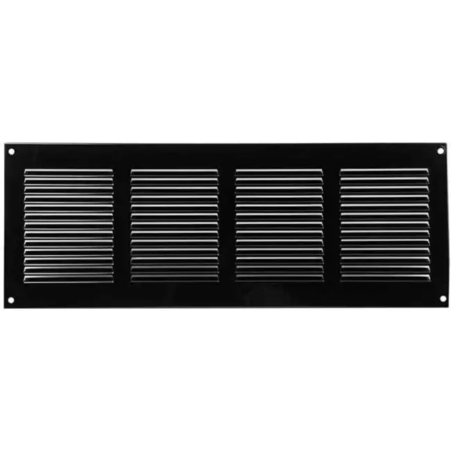 Griglia metallica 400x150 mm nera - MR4015M - RAL9005