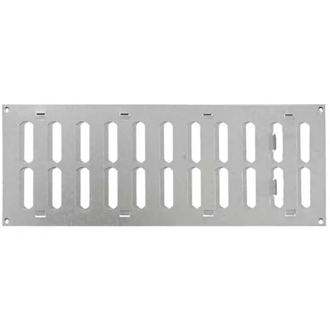 Griglia metallica 400x150 mm zincata - MR4015Zn