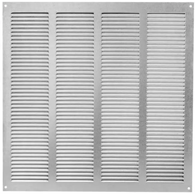 Griglia metallica 400x400 mm zincata - MR4040Zn