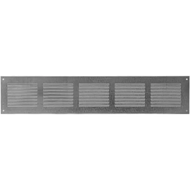 Griglia a fessura rettangolare in metallo 500x100 zincata - MR5010ZN