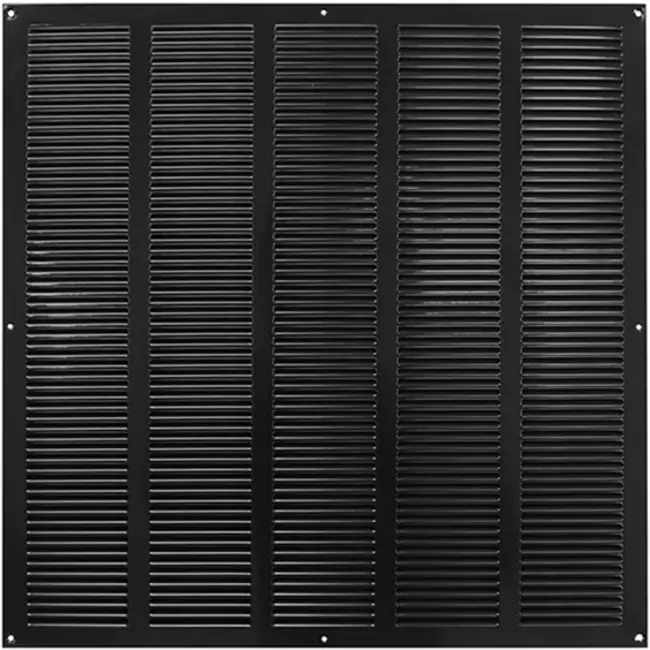 Griglia metallica 500x500 mm nera - MR5050M - RAL9005