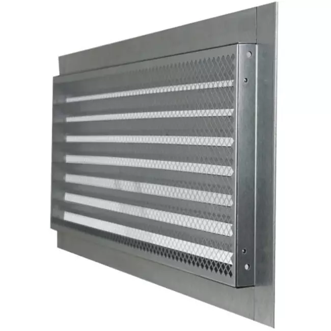 Griglia metallica industriale 500x200 mm zincata - MRF2020Zn