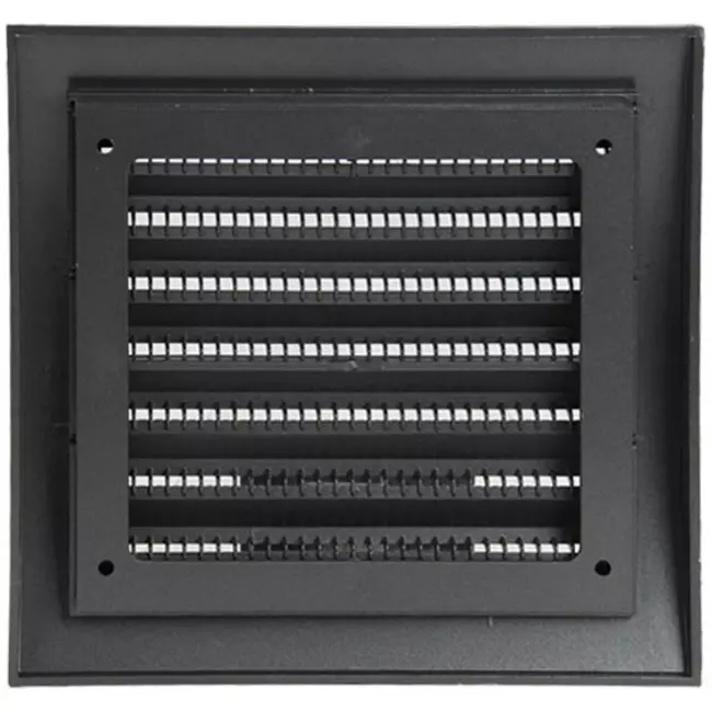 Griglia a muro 150x150 mm antracite - N10A