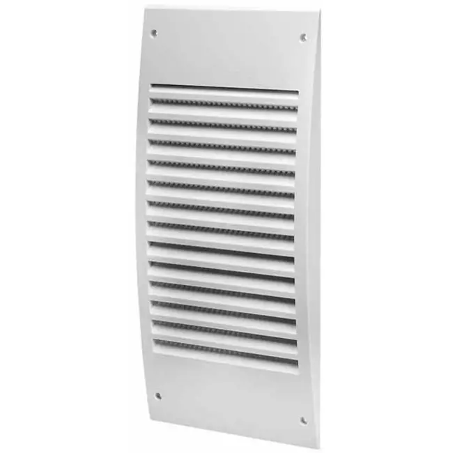 Griglia a muro 300x140 mm bianca - N30