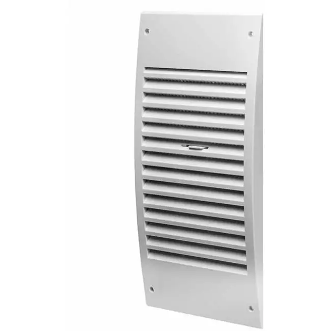 Griglia a muro regolabile 300x140 mm bianca - N30R