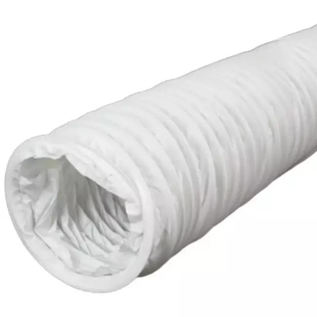 Tubo di ventilazione flessibile bianco 150 mm (6 metri)