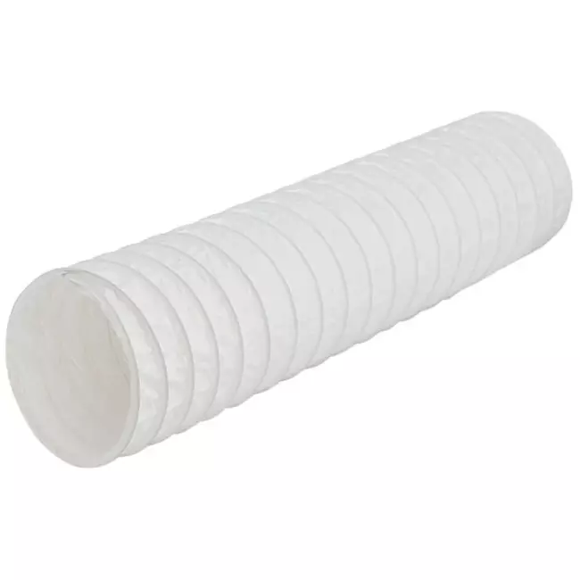 Tubo di ventilazione flessibile bianco 150 mm (6 metri)